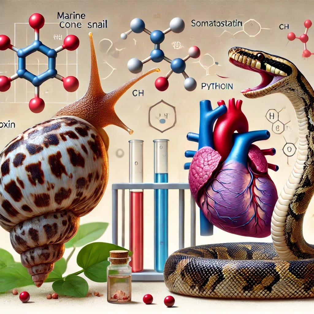 Caracóis e cobras podem ajudar no tratamento das doenças humanas