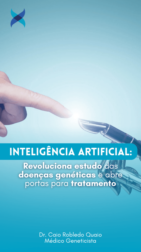 Inteligência artificial revoluciona estudo das doenças genéticas e abre portas para tratamento
