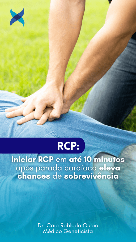Iniciar RCP em até 10 minutos após parada cardíaca eleva chances de sobrevivência