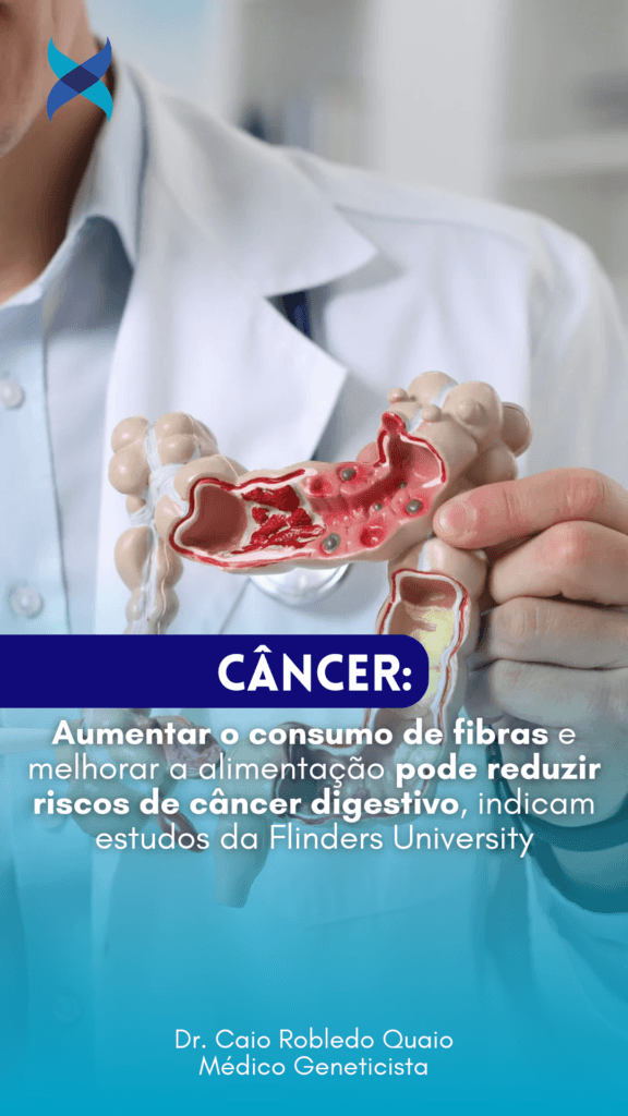 Aumentar o Consumo de Fibras e Melhorar a Alimentação Pode Reduzir Riscos de Câncer Digestivo