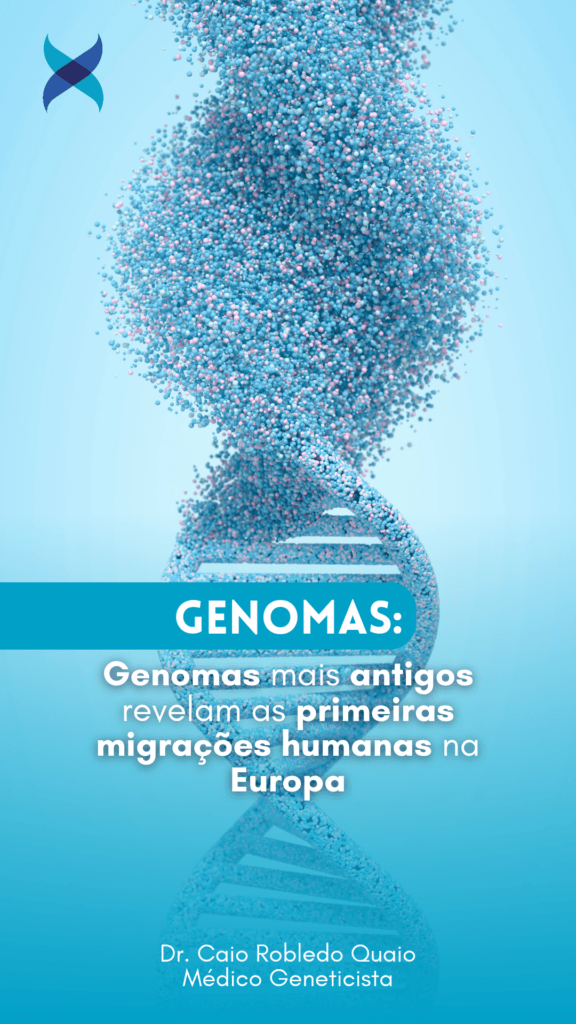 Genomas mais antigos revelam as primeiras migrações humanas na europa