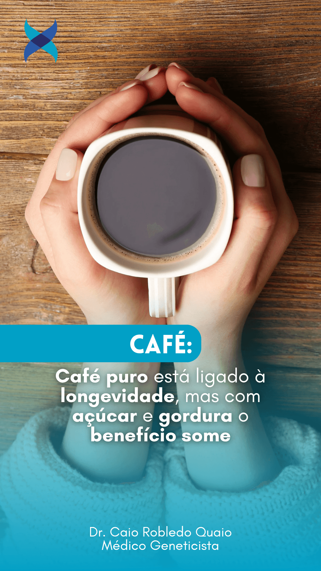 Café puro está ligado à longevidade, mas com açúcar e gordura o benefício some