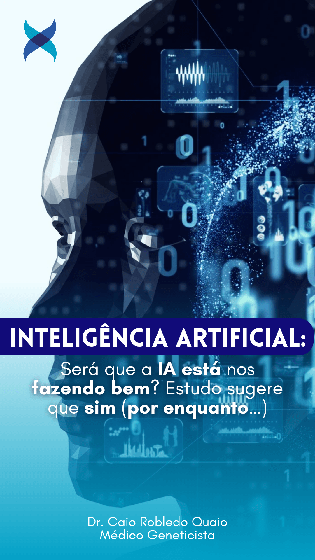 Será que a IA está nos fazendo bem? Estudo sugere que sim (por enquanto…)