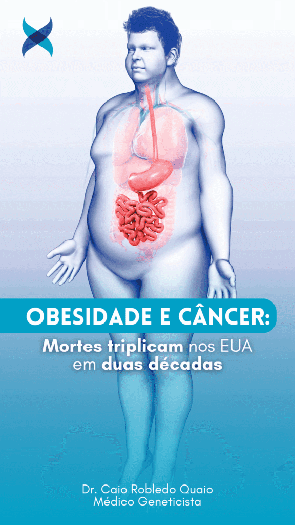 Obesidade e câncer: mortes triplicam nos EUA em duas décadas