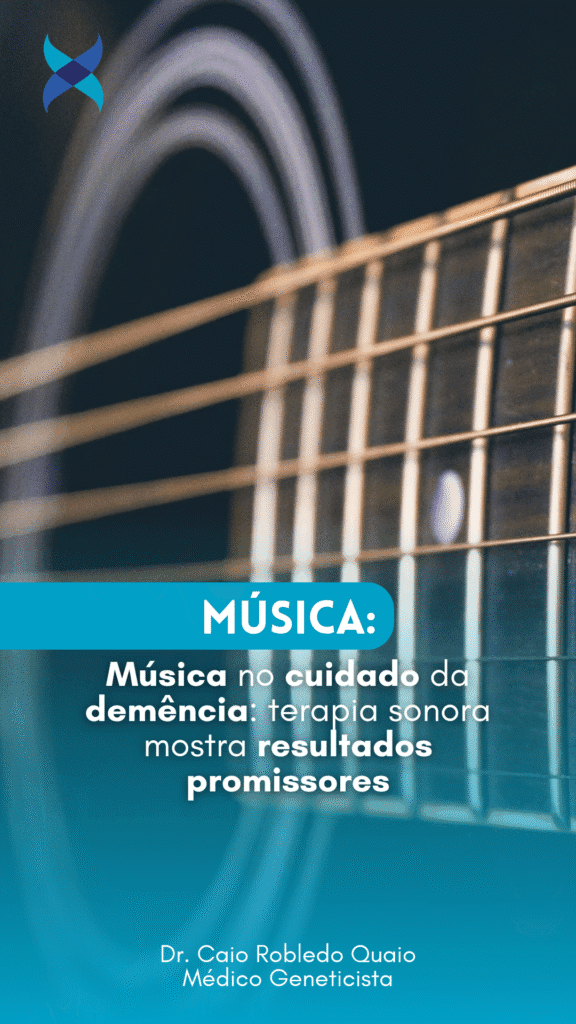 Música no cuidado da demência: terapia sonora mostra resultados promissores