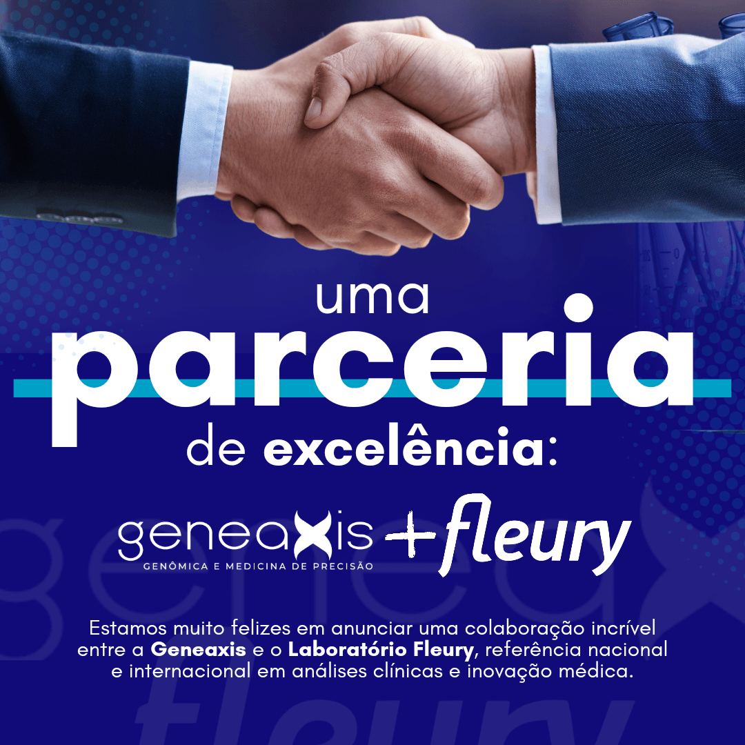 Parceria Geneaxis e Laboratório Fleury — educação em genômica para médicos