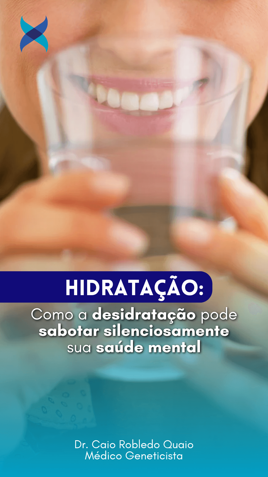Desidratação eleva cortisol e impacta saúde mental — estudo com jovens saudáveis