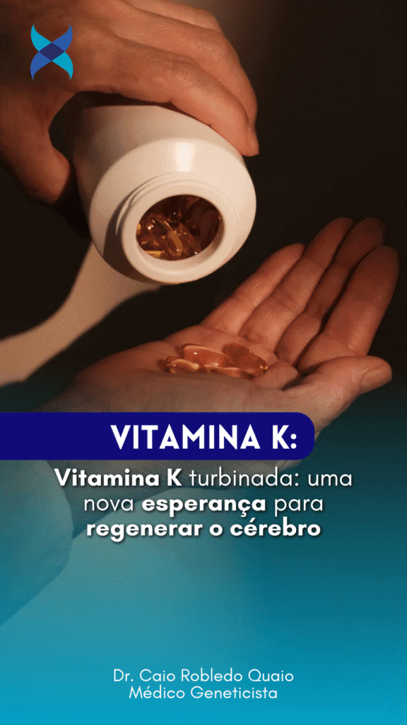 Vitamina K turbinada: uma nova esperança para regenerar o cérebro
