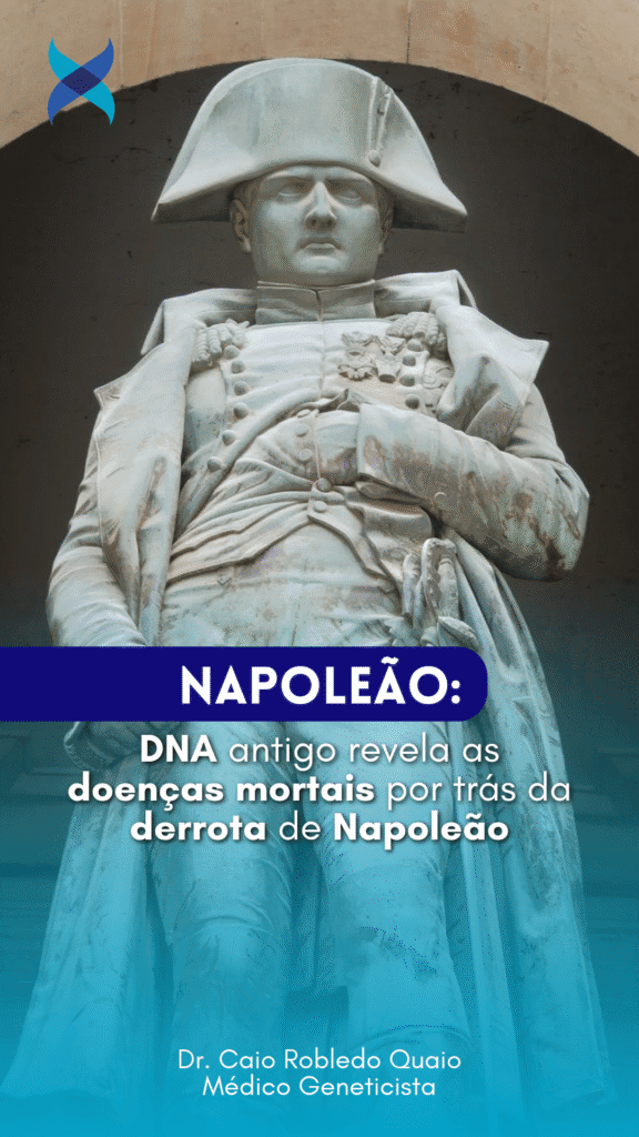 DNA antigo revela as doenças mortais por trás da derrota de Napoleão