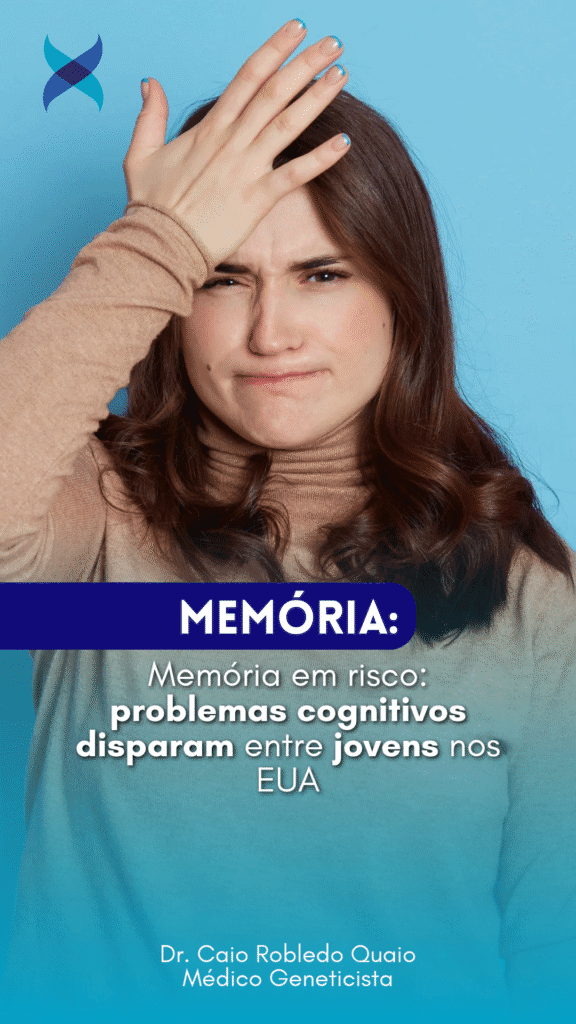 Memória em risco: problemas cognitivos disparam entre jovens nos EUA