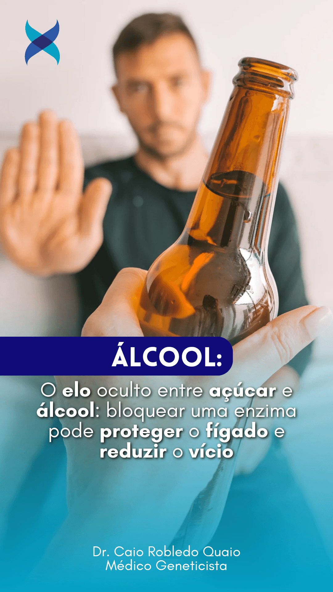 O elo oculto entre açúcar e álcool: bloquear uma enzima pode proteger o fígado e reduzir o vício