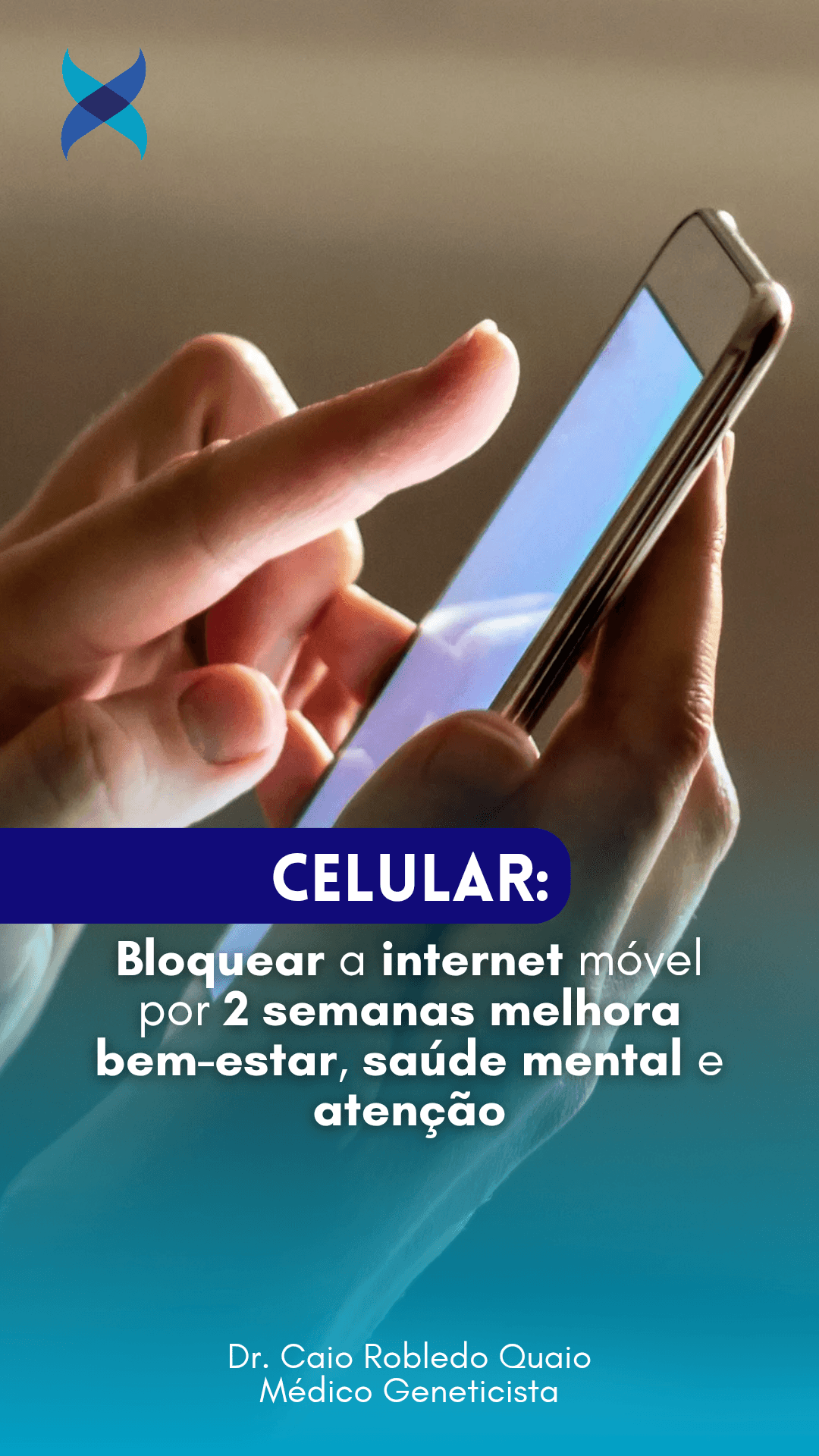 bloquear internet móvel melhora saúde mental e atenção.
