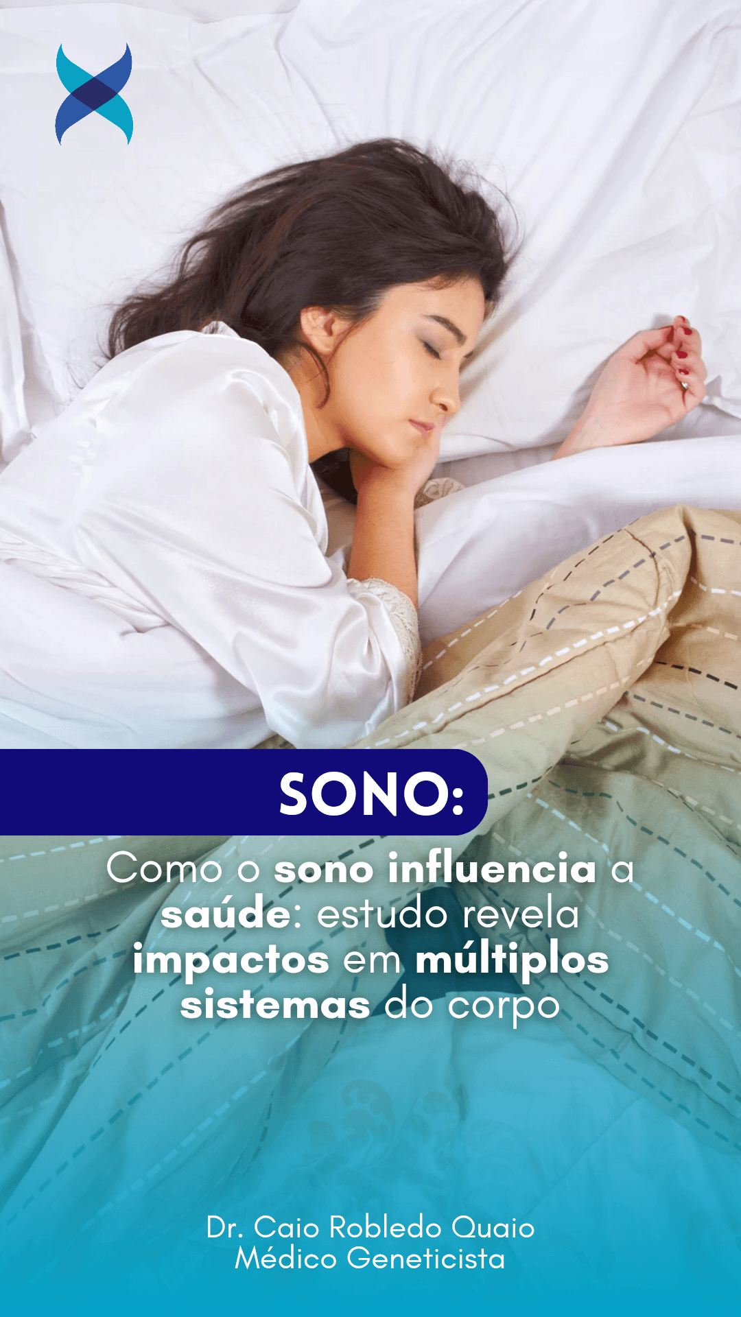 como o sono influencia a saúde em múltiplos sistemas do corpo.