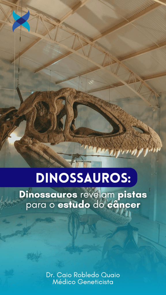 Dinossauros revelam pistas para o estudo do câncer
