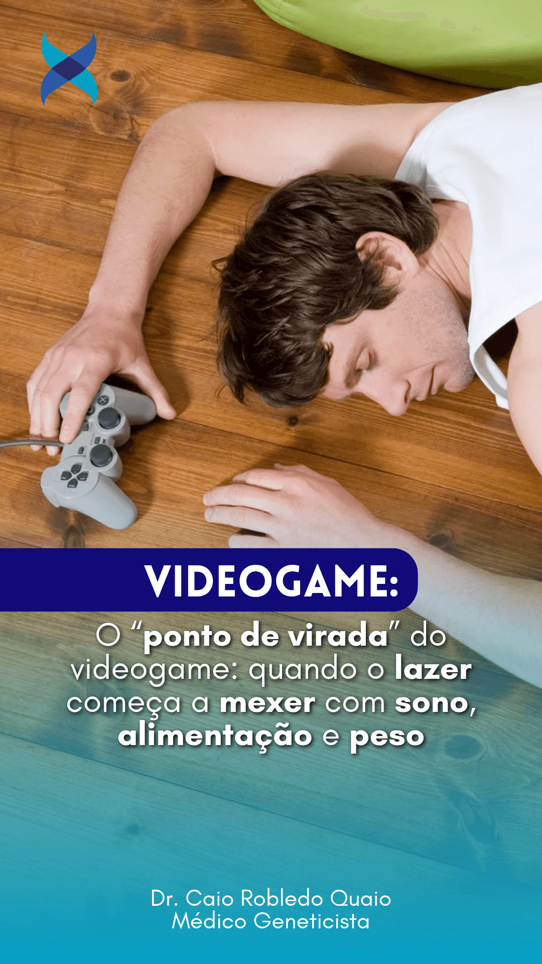 videogame e saúde – impacto em sono, alimentação e peso.