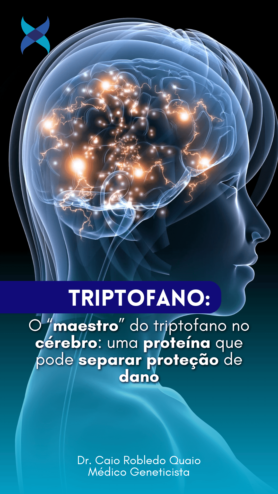 triptofano no cérebro – SIRT6, metabolismo e proteção neural.