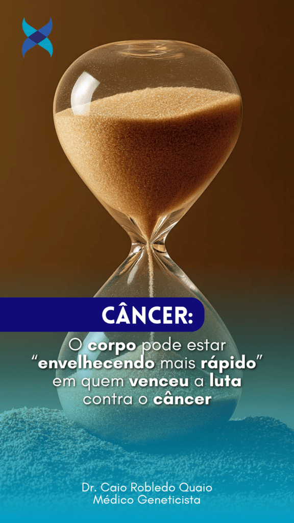 O corpo pode estar “envelhecendo mais rápido” em quem venceu a luta contra o câncer