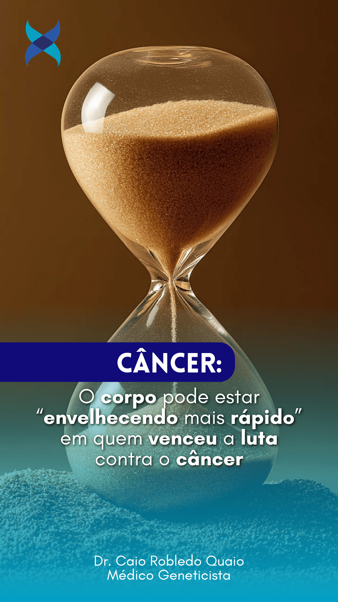 sobreviventes de câncer e envelhecimento acelerado no cérebro.