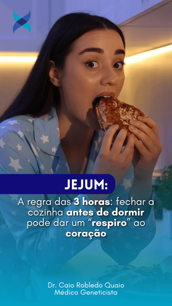 A regra das 3 horas: fechar a cozinha antes de dormir pode dar um “respiro” ao coração