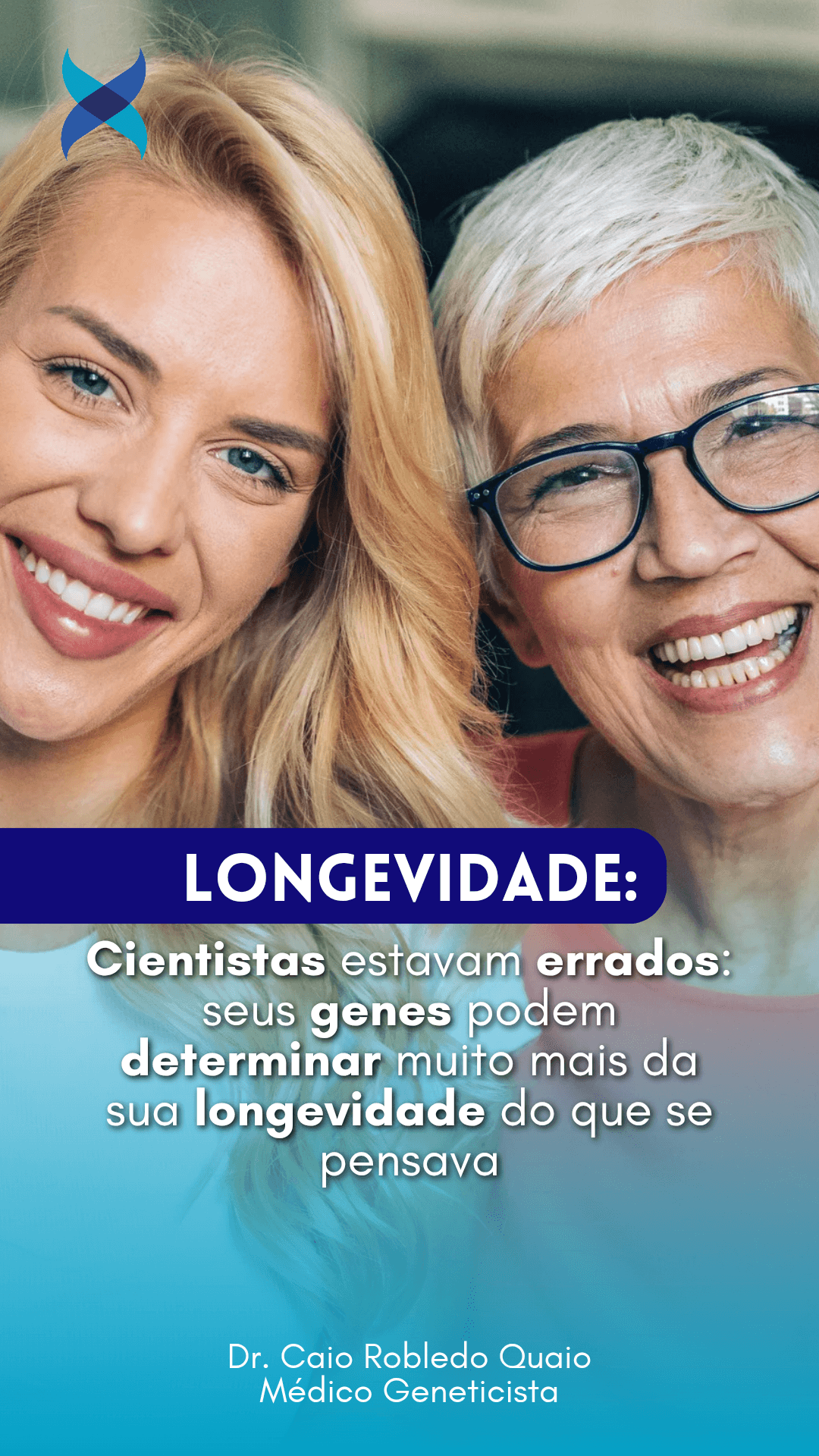 genes e longevidade em estudo publicado na Science.