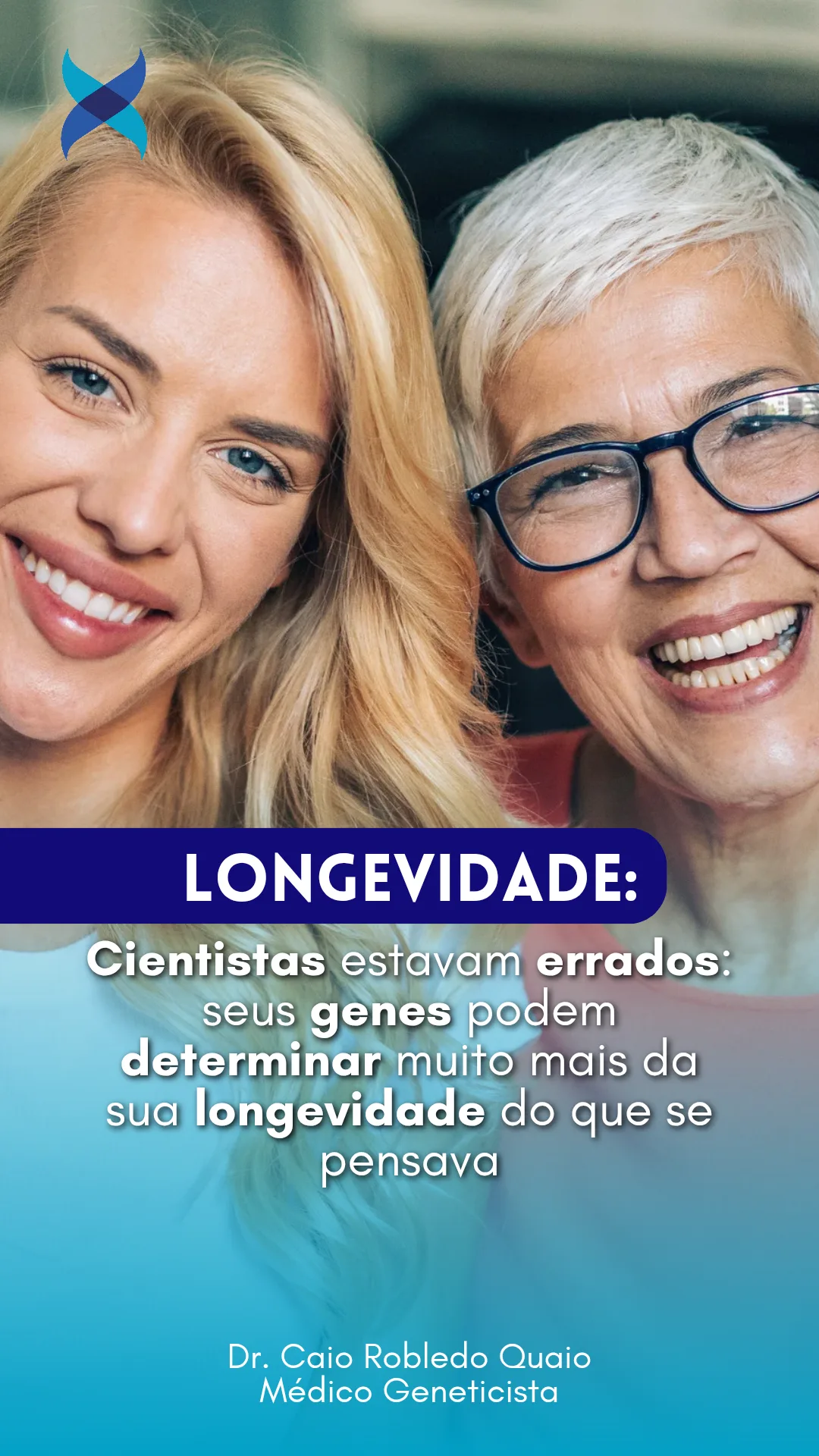 genes e longevidade em estudo publicado na Science.