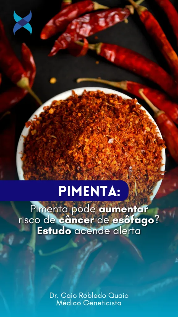 Pimenta aumenta o risco de câncer de esôfago? Entenda o que os estudos mostram