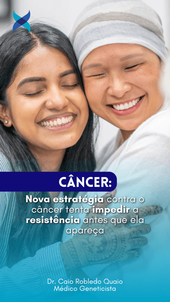 Estratégia para evitar resistência ao tratamento do câncer com troca antecipada de terapias