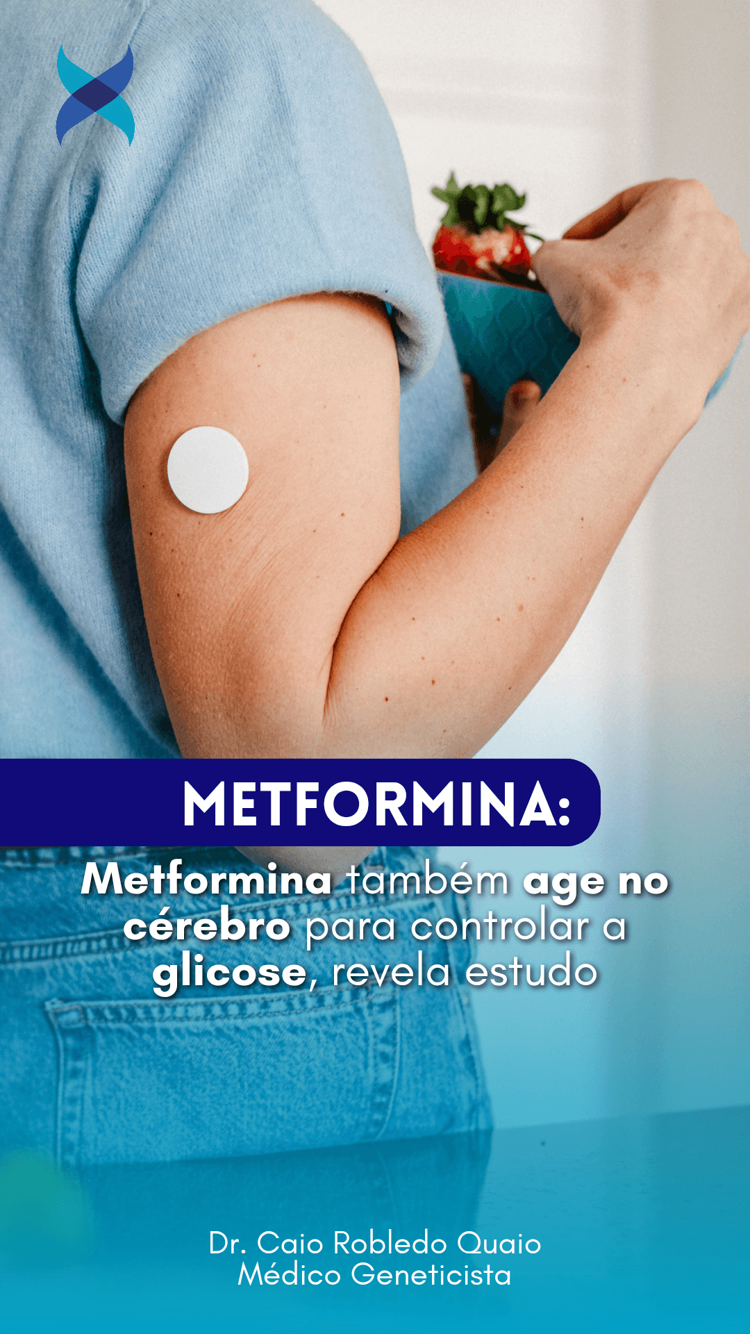 Metformina age no cérebro através de Rap1 no hipotálamo para ajudar no controle da glicose