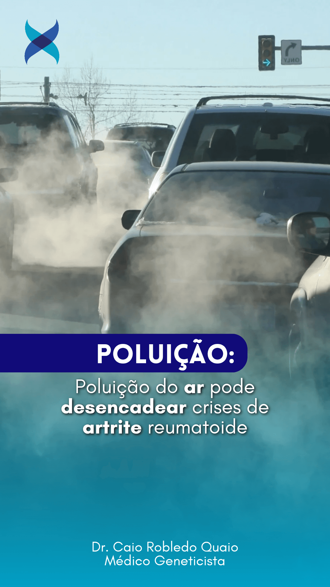 Poluição do ar e PM2.5 associados a maior atividade da artrite reumatoide