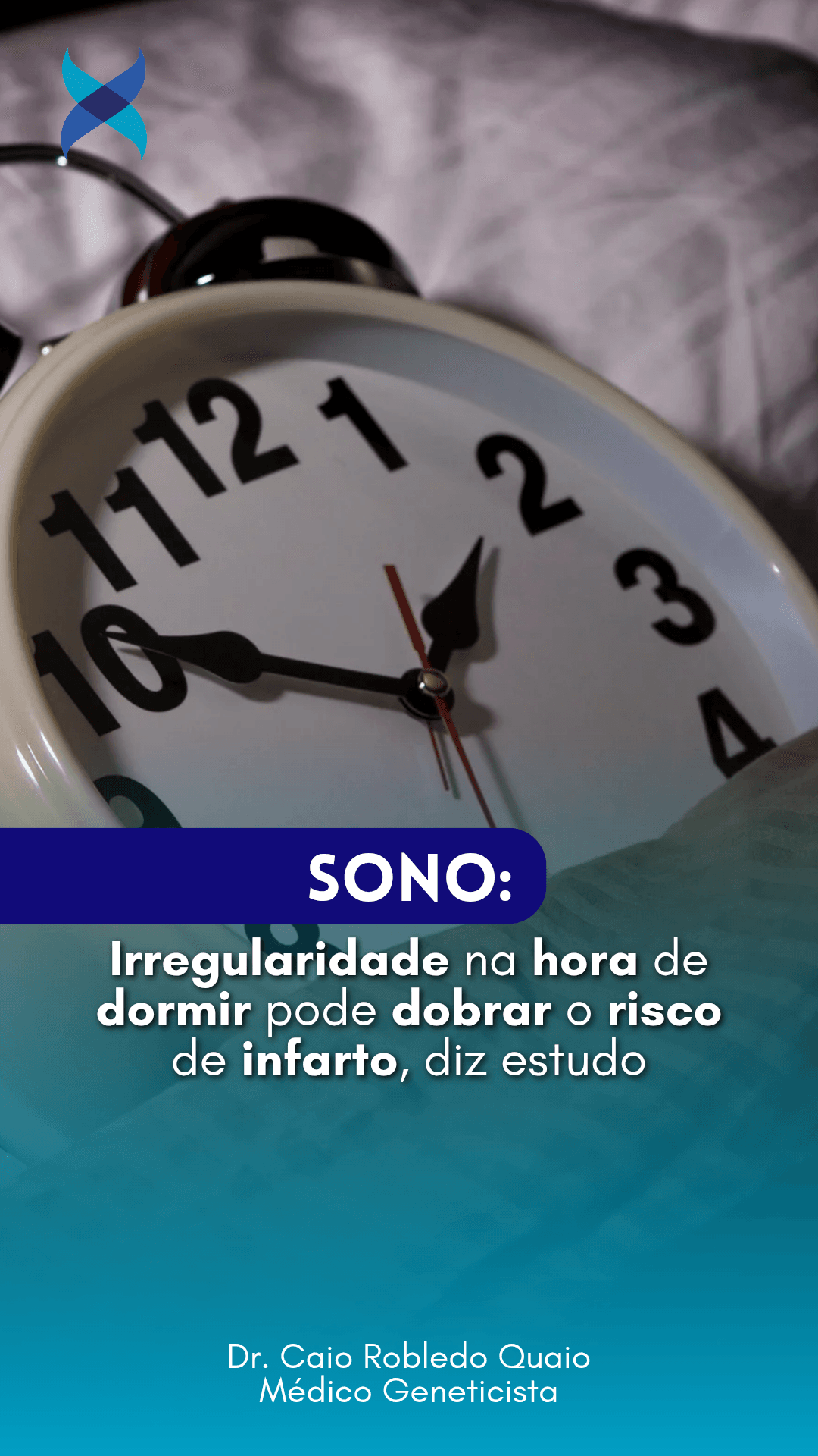 Sono irregular e aumento do risco de eventos cardiovasculares em adultos de meia-idade