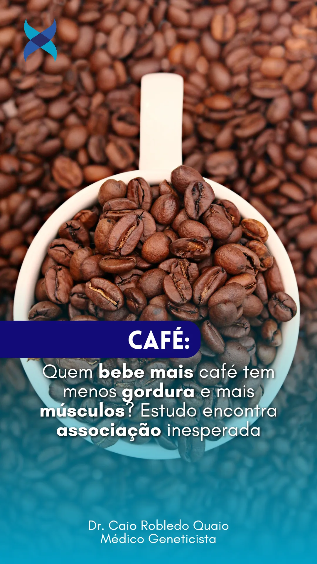 Café associado a menor gordura corporal e maior massa muscular em estudo finlandês