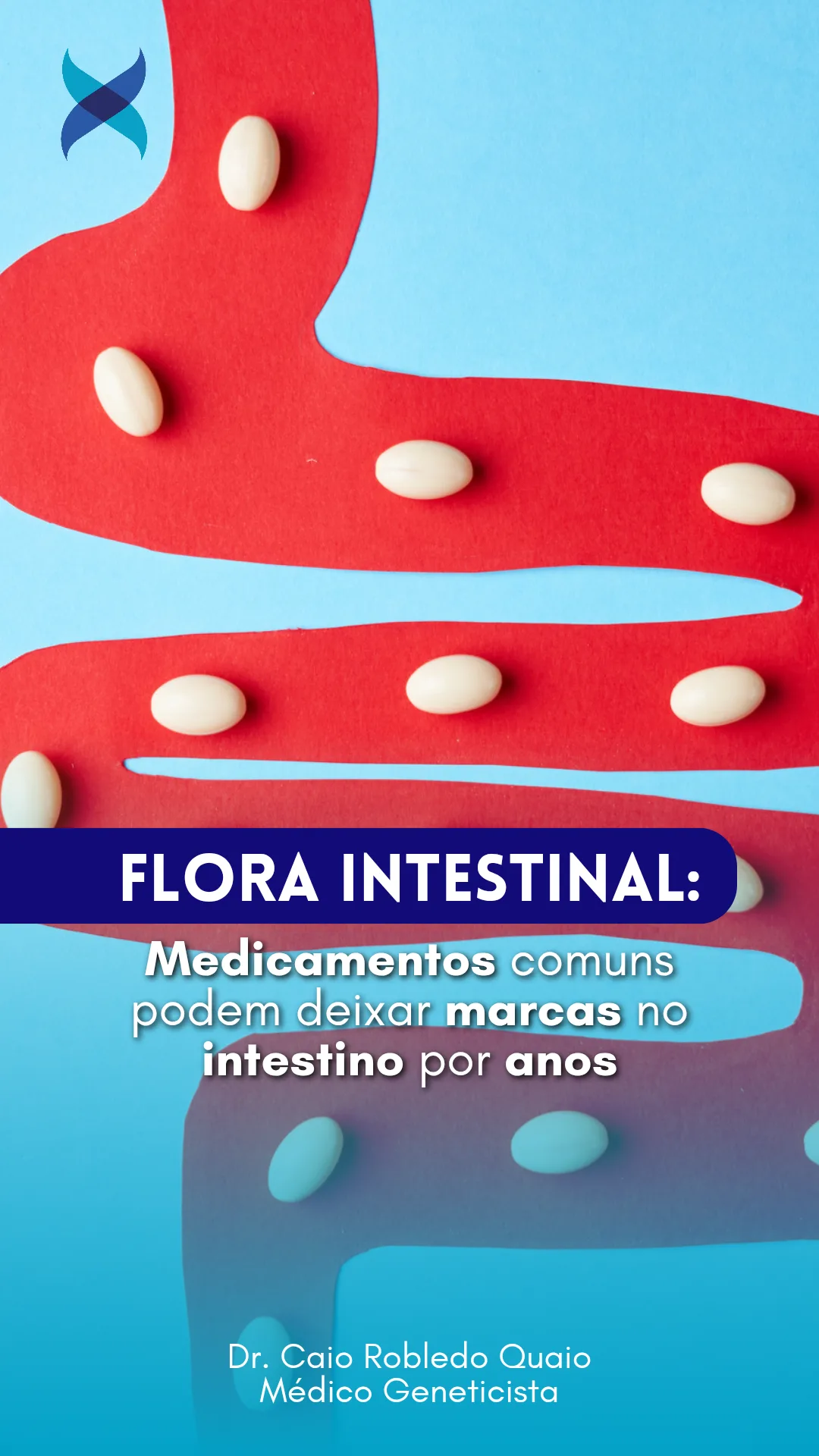 Medicamentos associados a alterações duradouras no microbioma intestinal