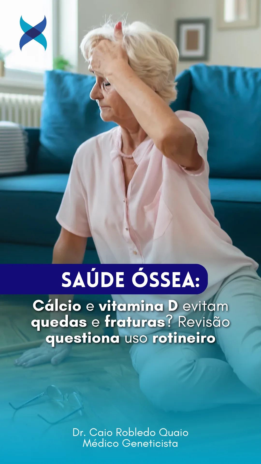 Cálcio e vitamina D previnem quedas e fraturas? Revisão de 69 ensaios clínicos